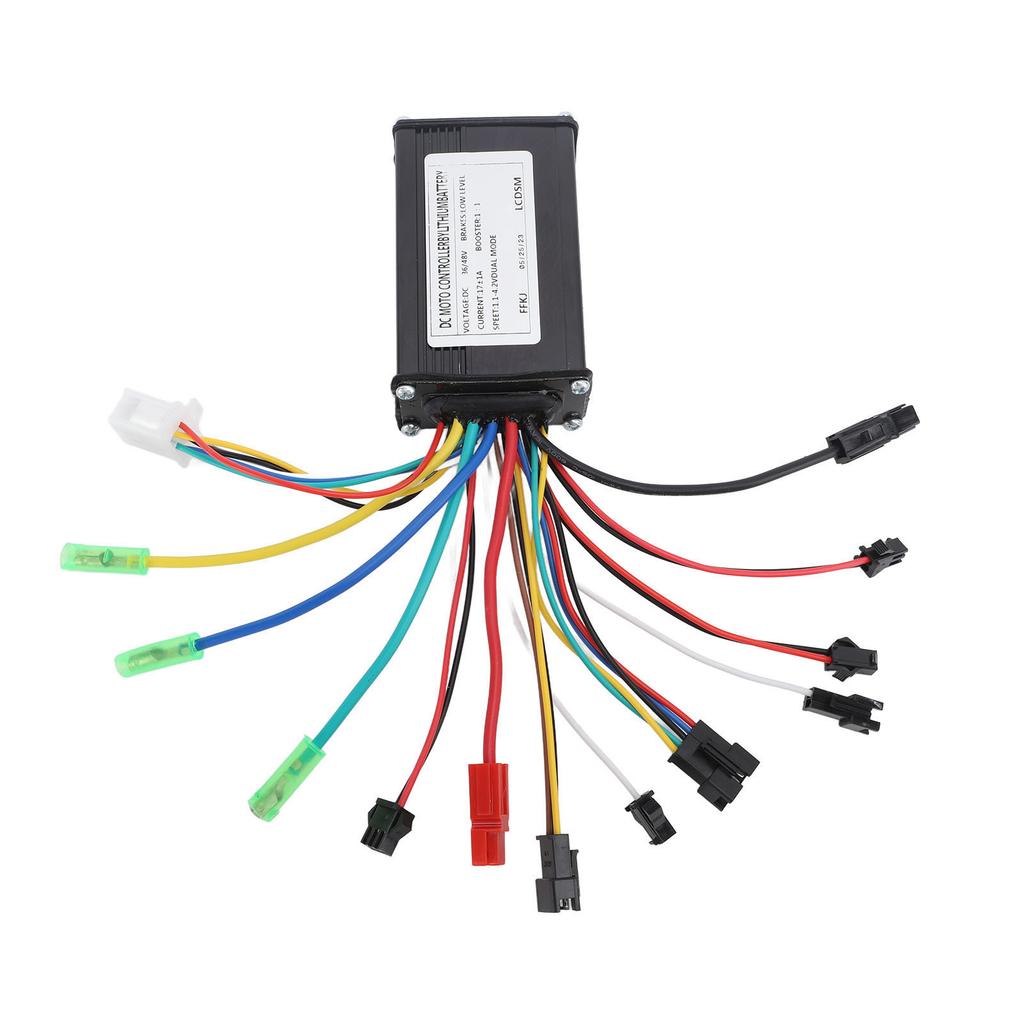 Electric Bike Conversion Kit Electric Bike Controller with Panel Triple Mode 17A Controller S810 Panel 250W 350W