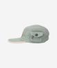 PROBLEMALLWAYS Logo Leather Patch Waffle Camp Cap Pistachio