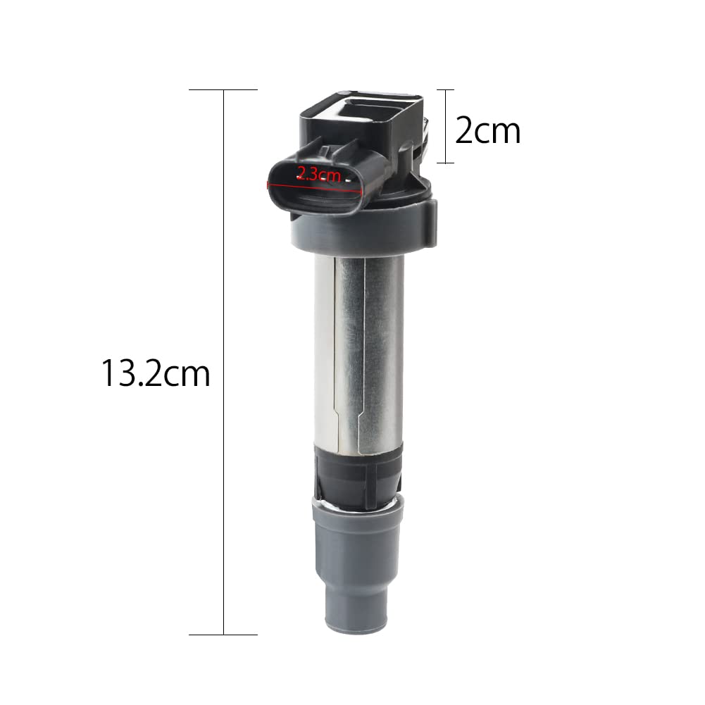 Ignition Coils for Suzuki, Mazda, and Nissan, Set of 3, Genuine Part Number 33400-76G21