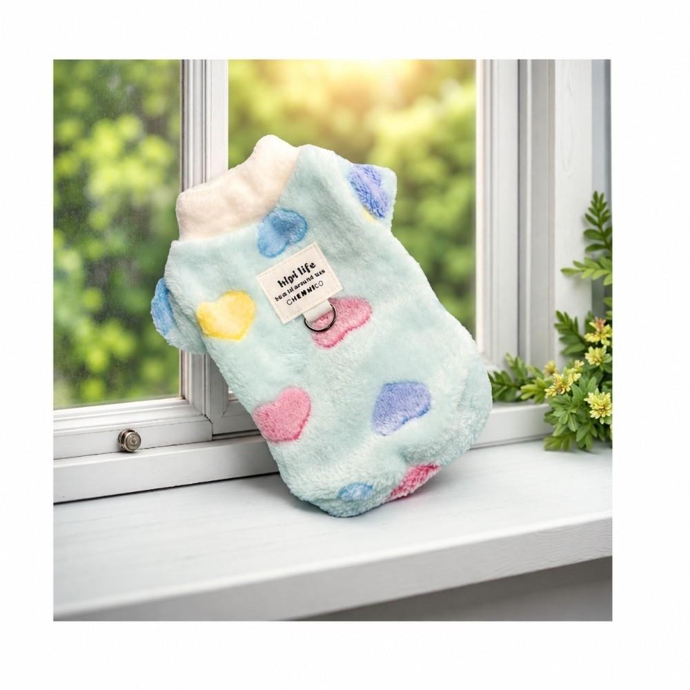 Super Soft Cat Dog Vest Flannel Dog Clothes Cute Puppy Coat  For Cat Small Dogs Chihuahua