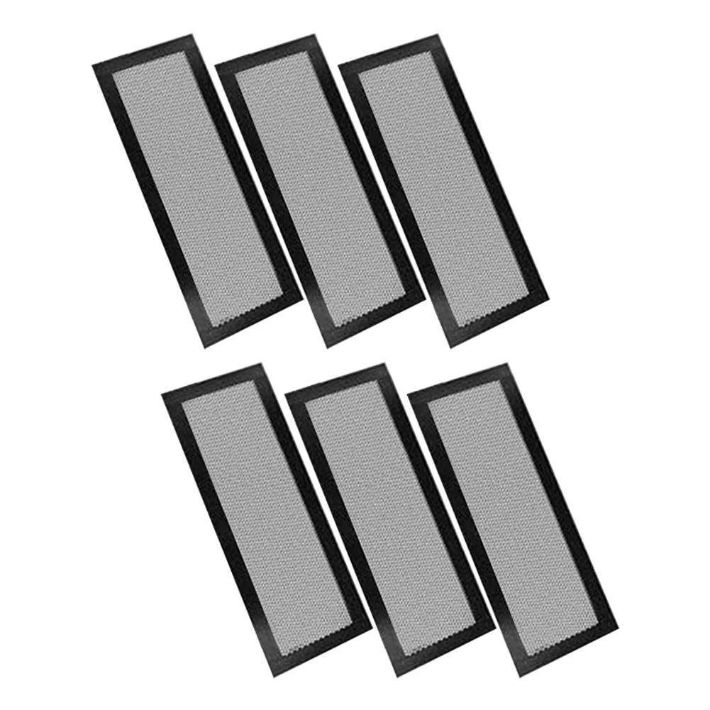 Magnetische Lüftungsgitterabdeckung 4 x 12 Zoll mit integriertem Streifen zur schnellen Befestigung und effektivem Staubschutz für Ihre Lüftungsschlitze