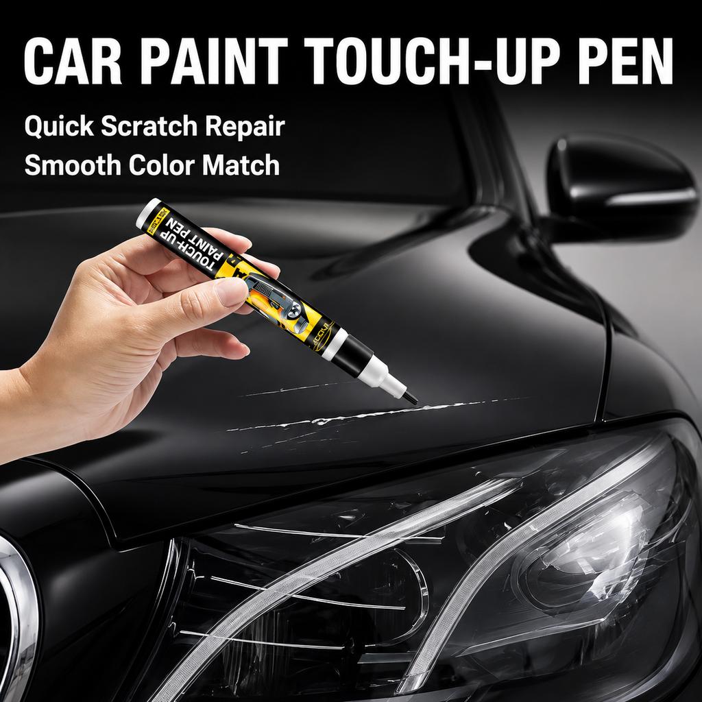 Black Car Touch Up Paint Pen Auto Body Wheel Scratch Repair Waterproof Permanent Paint Restoration Tool Touchup Paint2
