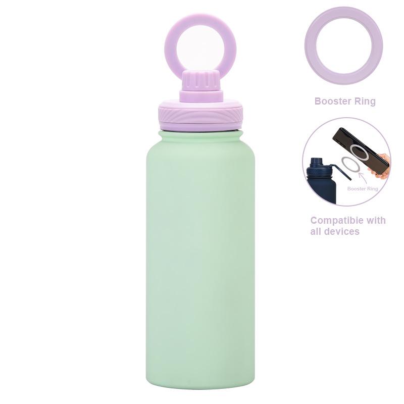 2026 Magnetic Mobile Phone Holder & 1L Stainless Steel Insulated Sports Water Bottle