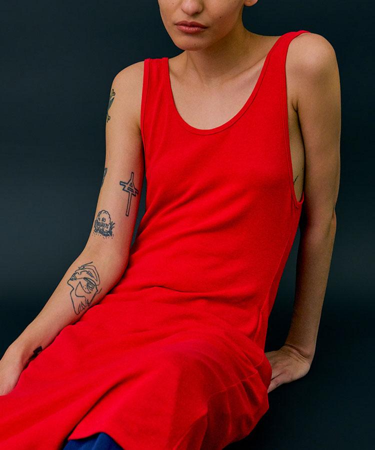 WNDERKAMMER Easy One-Piece_Red