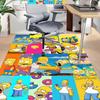 Simpsons Family Carpet For Playroom Bedroom Living Room Sofa Home Decorkids Game Area Rug Nonslip Floor Mat