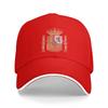National Emblem Seal Symbol Coat Of Arms Of Spain Baseball Cap Yk Retro Women Unisex Hip Hop Hats Adjustable Snapback Cap Gift