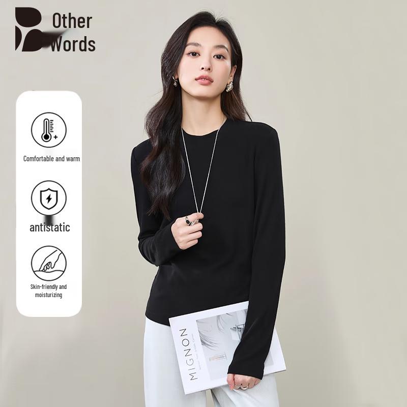 Women s Slim Fit Long Sleeve Basic Thermal Top S