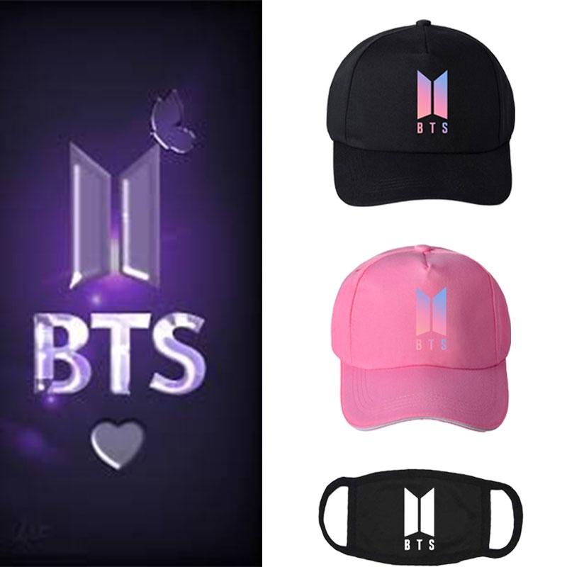 Bts Kpop Bangtan Boy Baseball Cap Mask Suga Jungkook Jimin Jin V Gift Adjustable