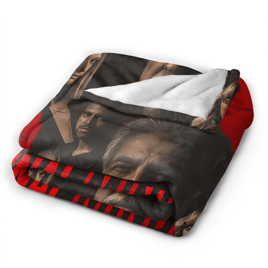 Criminal Minds Spencer Reid Flannel Blankets Warm Throw Blanket for Home Decor Travel Office Pattern Bedspread Sofa Bed Cover