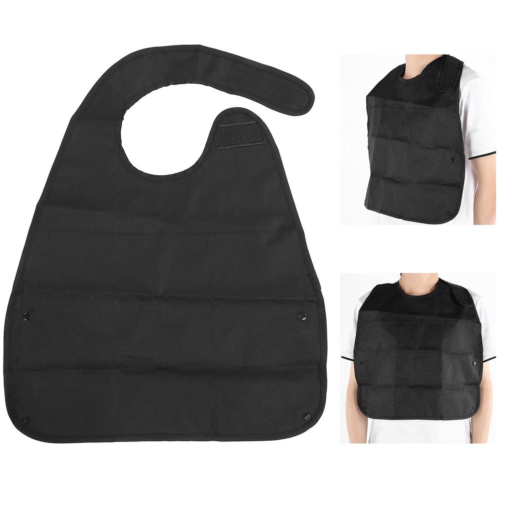 Adult Bibs Waterproof Soft Apron Adult Poly Bibs Long Clothing Protector for Elderly