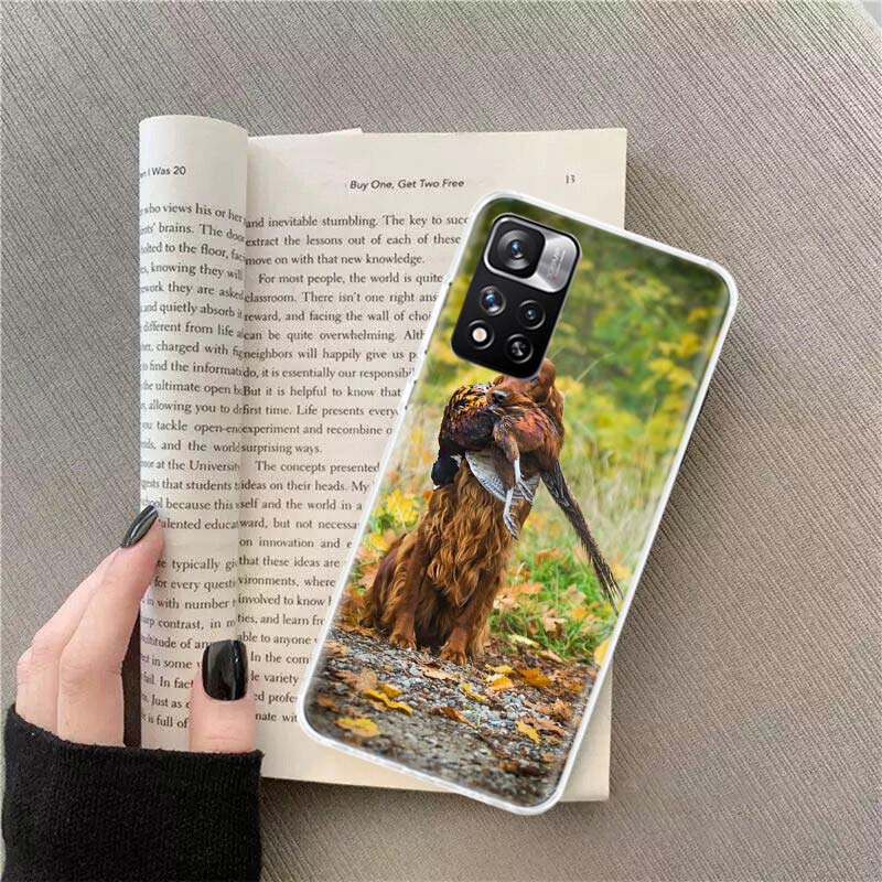 Hunters and Retrievers Phone Case For Redmi Note 13 12 Pro Plus 14 15 Pro 5G 11 11T 11E 11S 10 Pro 10S 9 9S Cover Cell Clear TPU