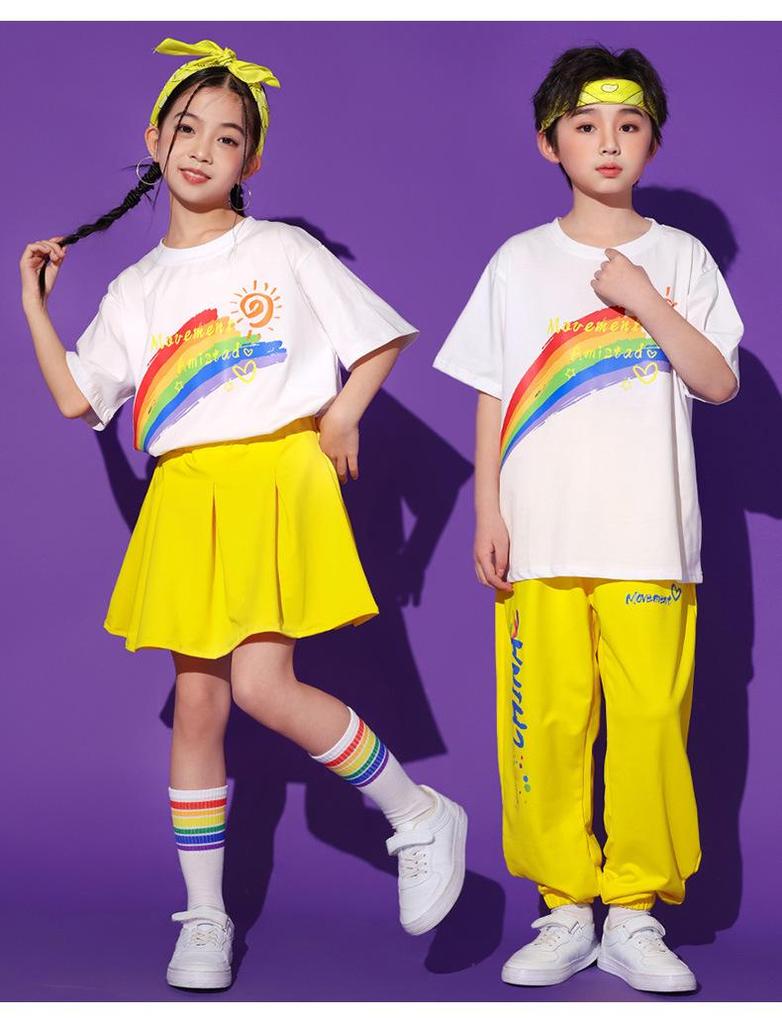 Kindergarten Rainbow Choir & Cheerleading Performance Uniform