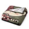 Horror Game Iron Lung Blanket Quality Soft  Throw Blanket Spring Child Living Room Print Bedspread