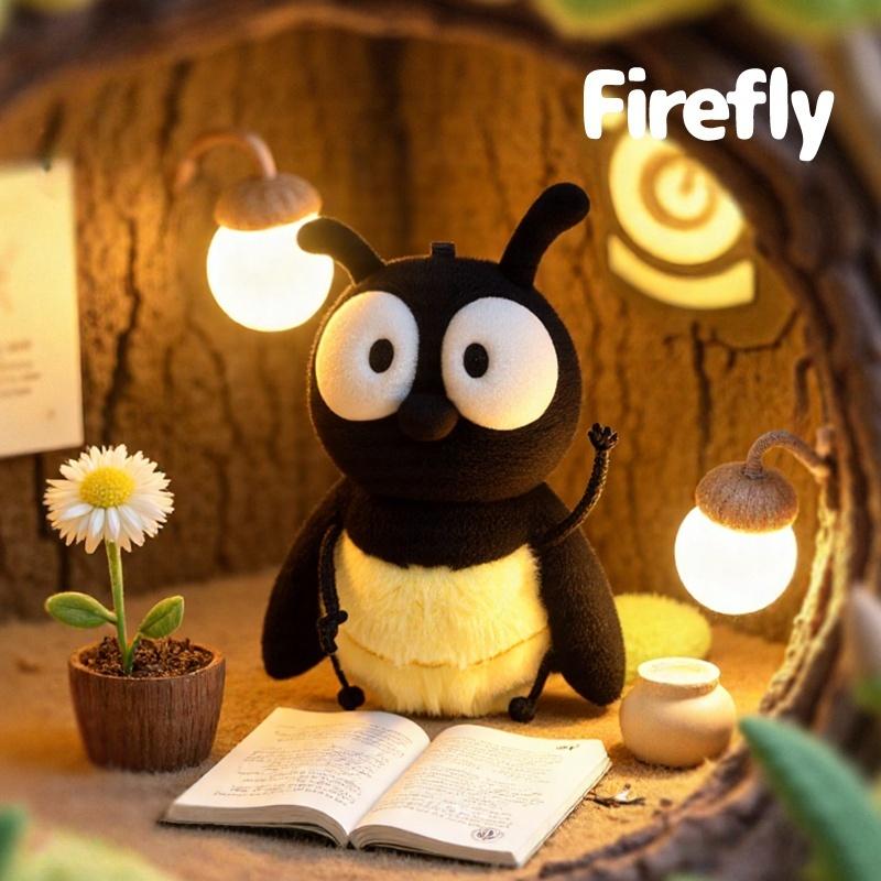 

18 см Мультяшная Забавная Серия Насекомых Плюшевая Игрушка Мягкая Милая Садовый Светлячок Мягкая Игрушка Идеальные Подарки на День Рождения для Детей Девочек или Мальчиков 18cm