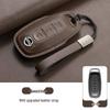 Nissan Altima 23 Model Key Case Suede Leather - Fits 14th Gen Sylphy, Qashqai, X-Trail, Kicks, Murano, Tiida
