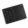 Ultra-thin Dual-Mode Wireless Bluetooth Numeric Keypad with Touchpad and USB Charging