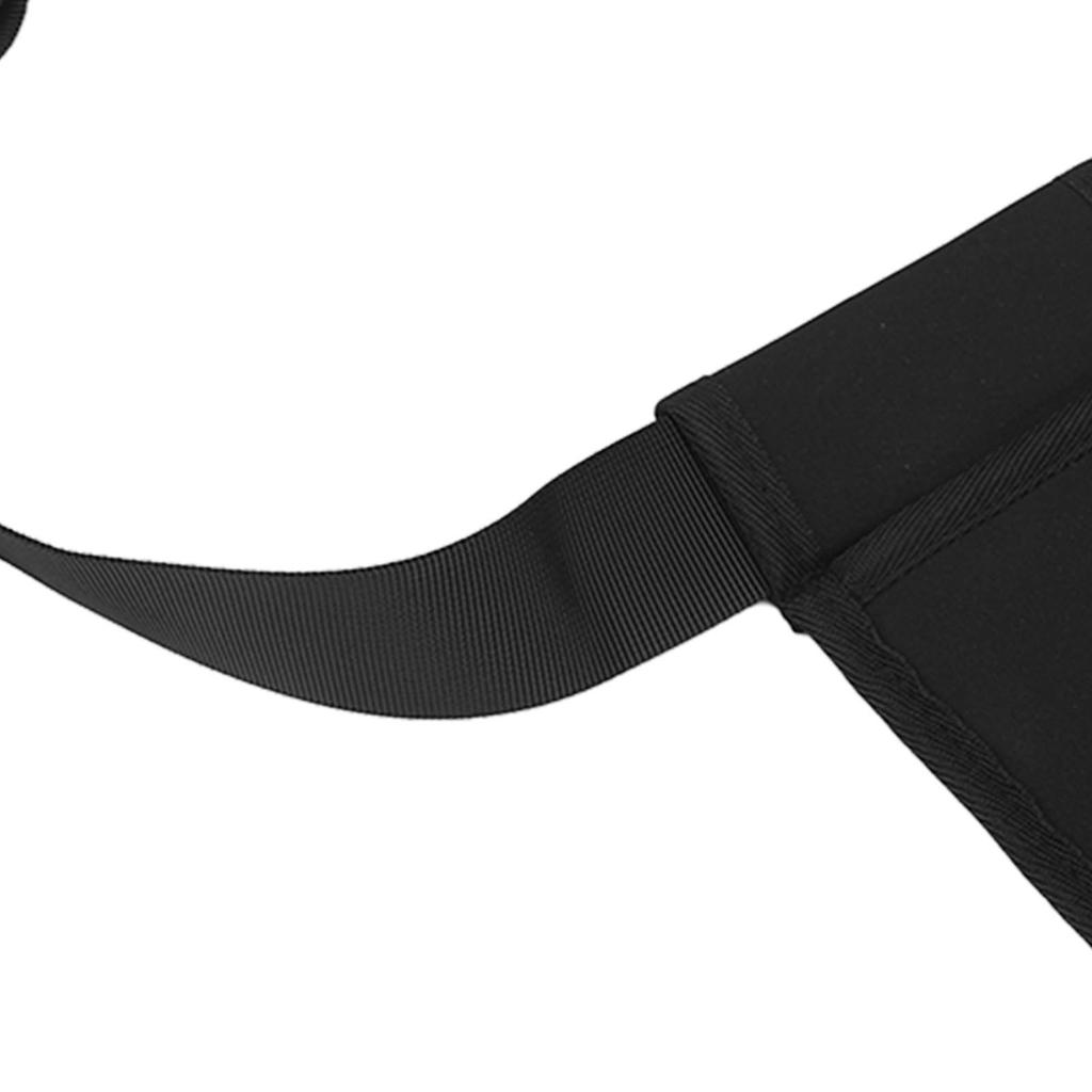 Massage Bottle Bag Adjustable Lightweight Portable Massage Lotion Waist Hanging Holder for Spa Salon