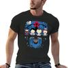 Crew Neck Loose Short Sleeve Fashion Comfortable Top Print Versatile T-Shirts Men’s