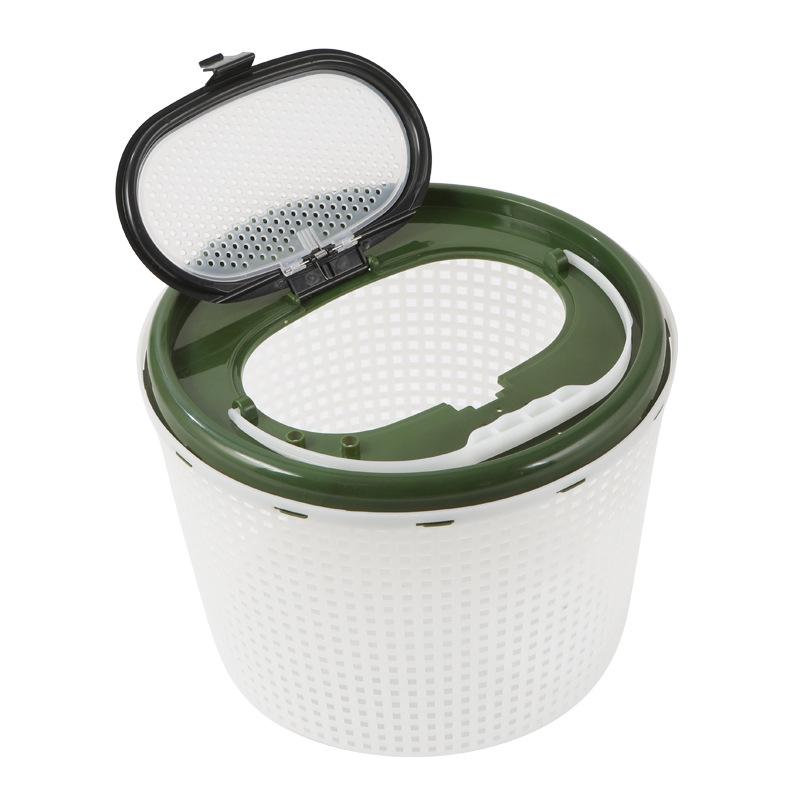 Double-Layer Handheld Fish Bucket with Aerator - Multi-Function Fishing Gear