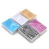 Multicolor Aluminum Blank Business Cards Engraving Tags Mark Impressive Business Visiting Name Cards for Office 100PC
