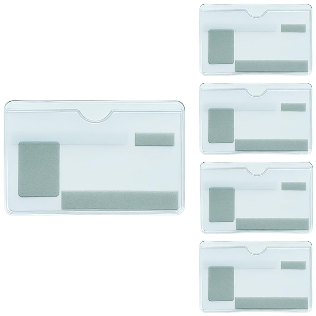 

[REX-OWL] My Number Card Case, Made in Japan, My Number Card Holder, My Number Case, My Number Card Case, MNB-06 (Plain, Set of 5)