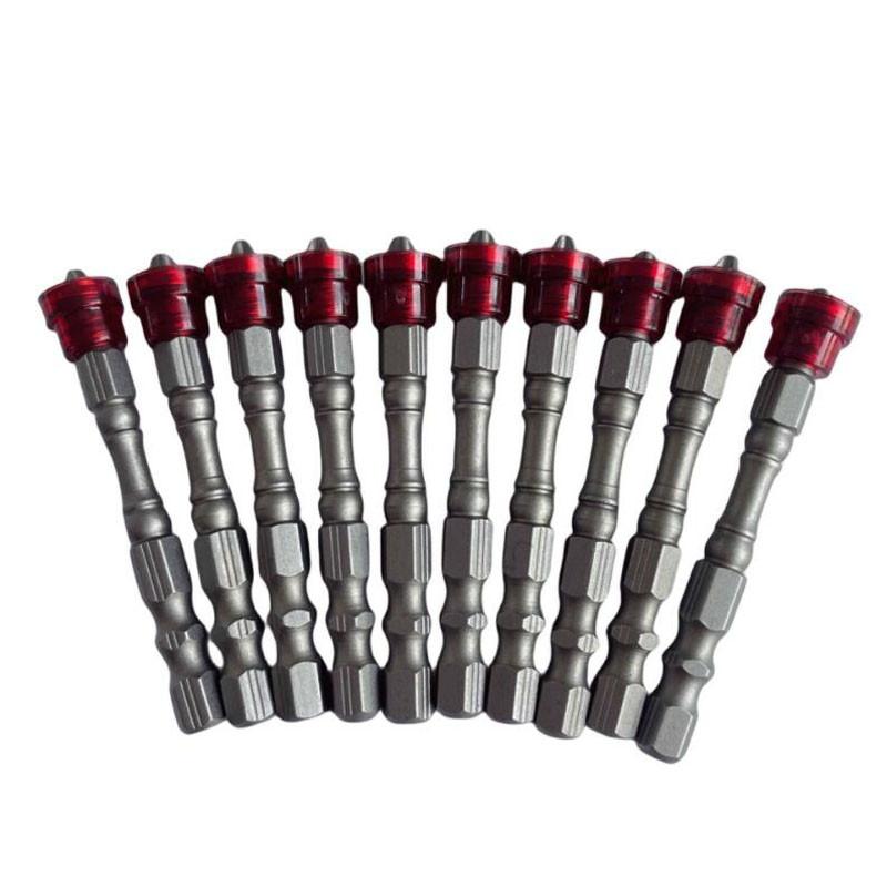 

Набор магнитных бит для отвертки 5 в 1 Шестигранные крестовые отвертки Хвостовик 1/4 дюйма Аксессуары для электроинструментов для гипсокартона Электродрель E