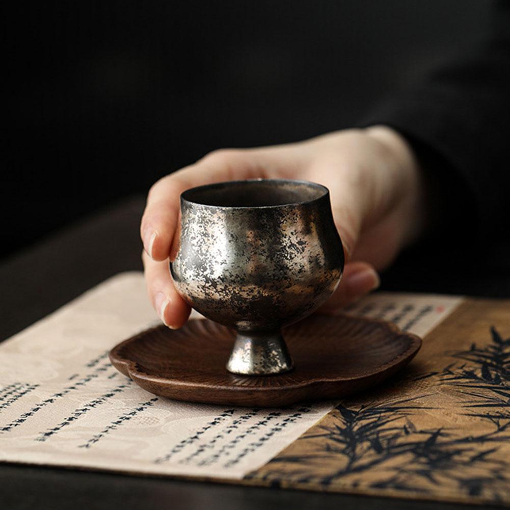 Ceramic Japanese Sake Cup Ceramic Teacup Tea Cup Japanese KungFu Tea Set For Home Party