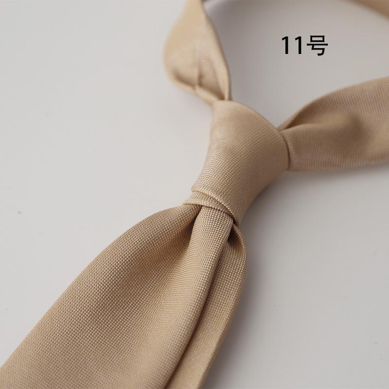 Retro Gentleman Style French 8Cm Men'S Tie, Dark Green Coffee Burgundy Stripe Occupation
