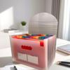 Rainbow Color A4 Size 13-Pocket Expanding File Folder Organizer with Labels PP Material Office Supplies