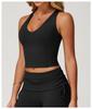 Women's Racerback Quick-Dry Yoga Vest - Bare Feel Shaping for Running & Fitness