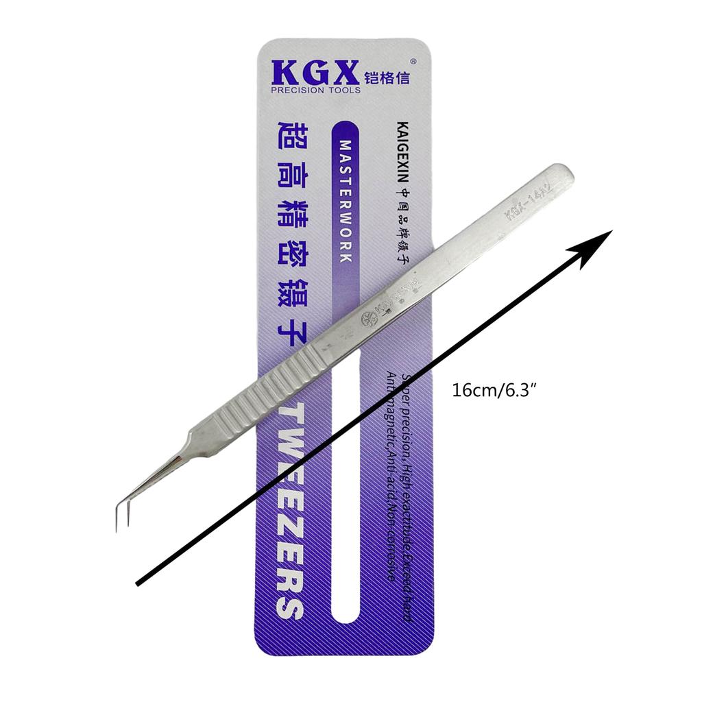 Sturdy Tweezers Electronics Precision Tweezer Perfect for Micro Soldering Mobile Phone Repair and Crafting Projects