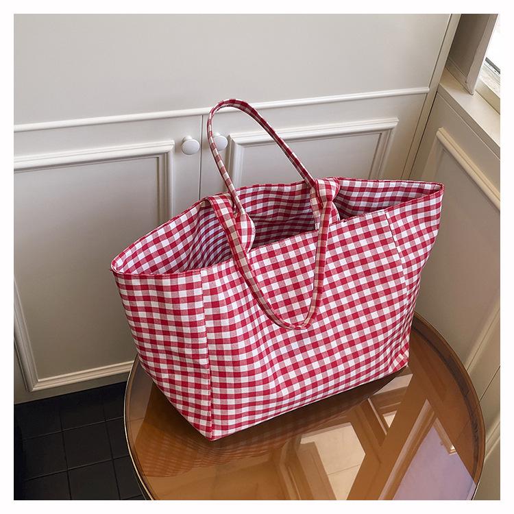 2025 Fashionable Lightweight Large Capacity Tote Bag - Versatile, Simple, Lazy Style Shoulder Bag for Travel.