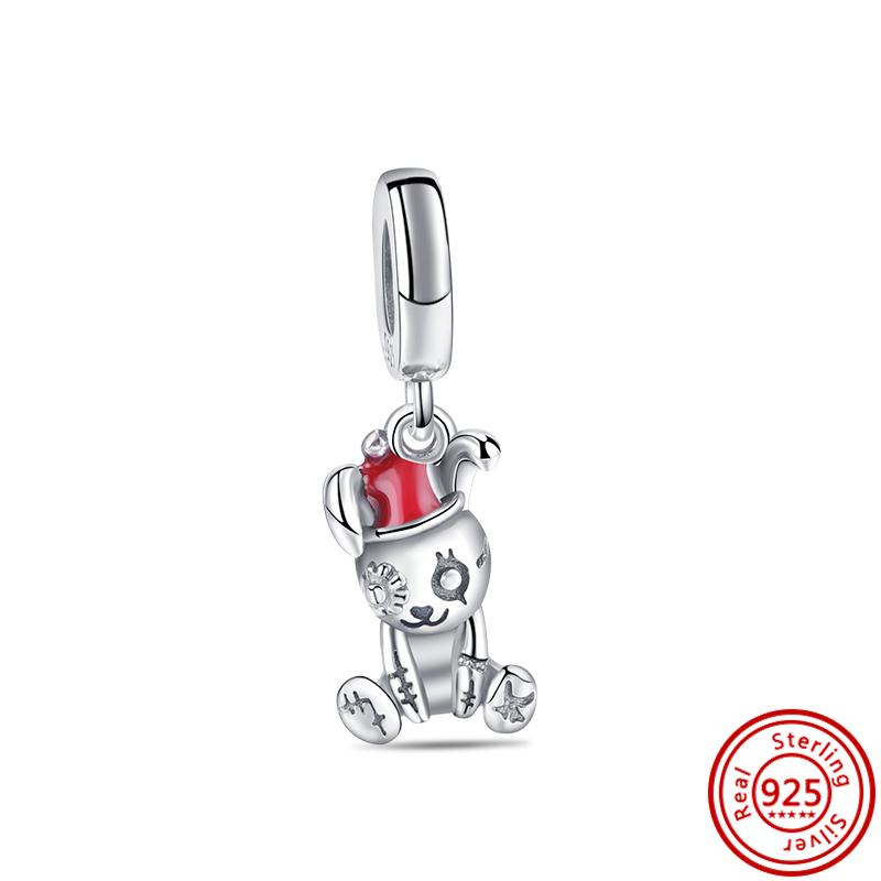 Neu 925 silber Charm Traum Catcher Umschlag Herz Vier Kleeblatt Würfel Fit Original Armband Perlen Diy Schmuck Baumeln