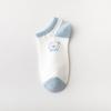 Ladies Summer Thin Lovely Low Top Sweat Absorption Breathable Shallow Mouth Short Tube Boat Socks