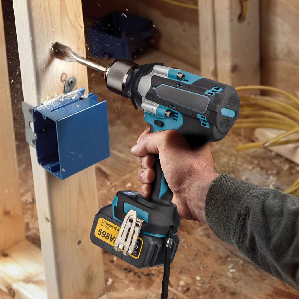 1/2 Inch Screwdriver Power Tools Brushless Electric Impact Wrench Rechargeable Cordless Wrench