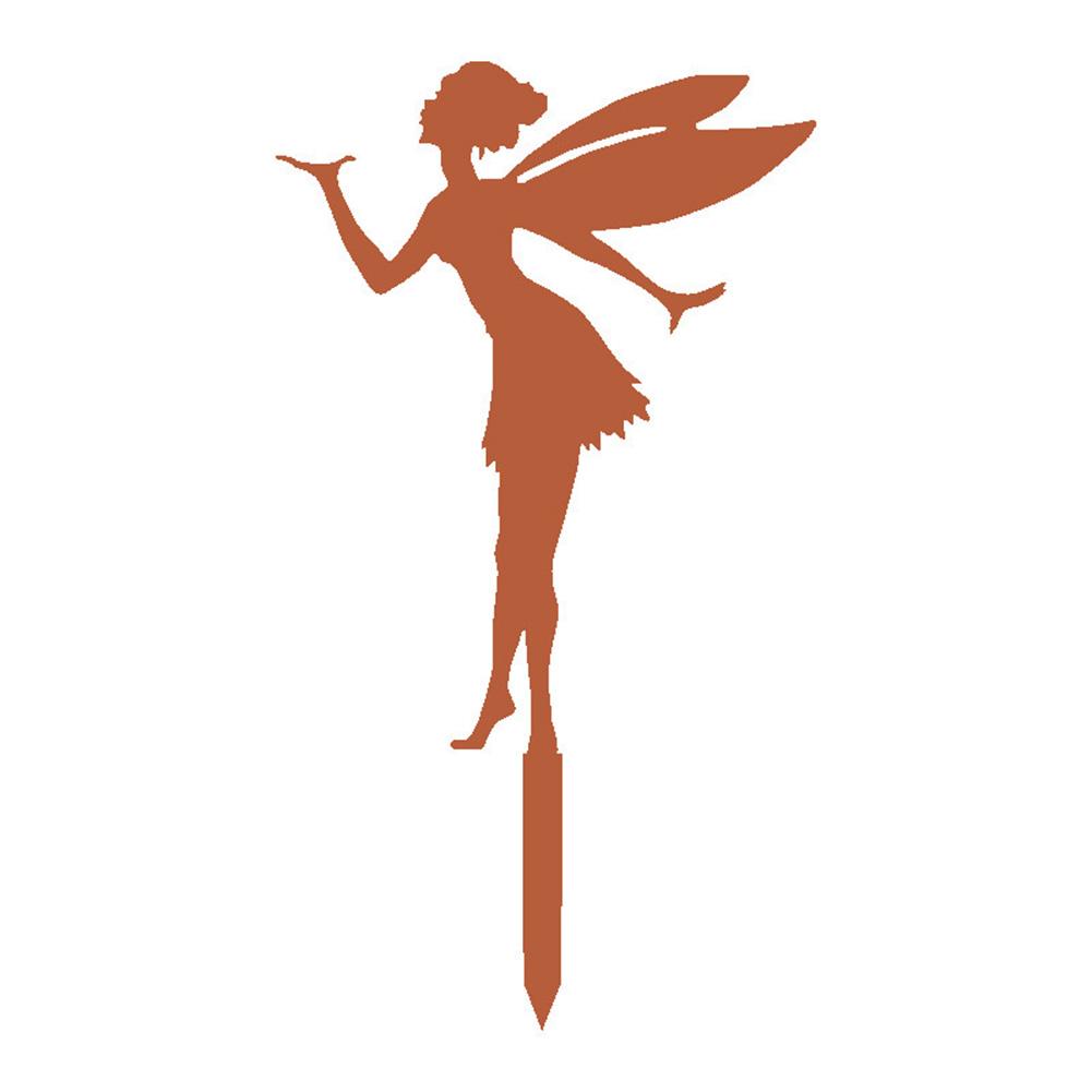 

Metal Iron Butterfly Fairy Craft for Garden and Lawn Outdoor Decoration Suitable for Indoor Display on Table or Shelf