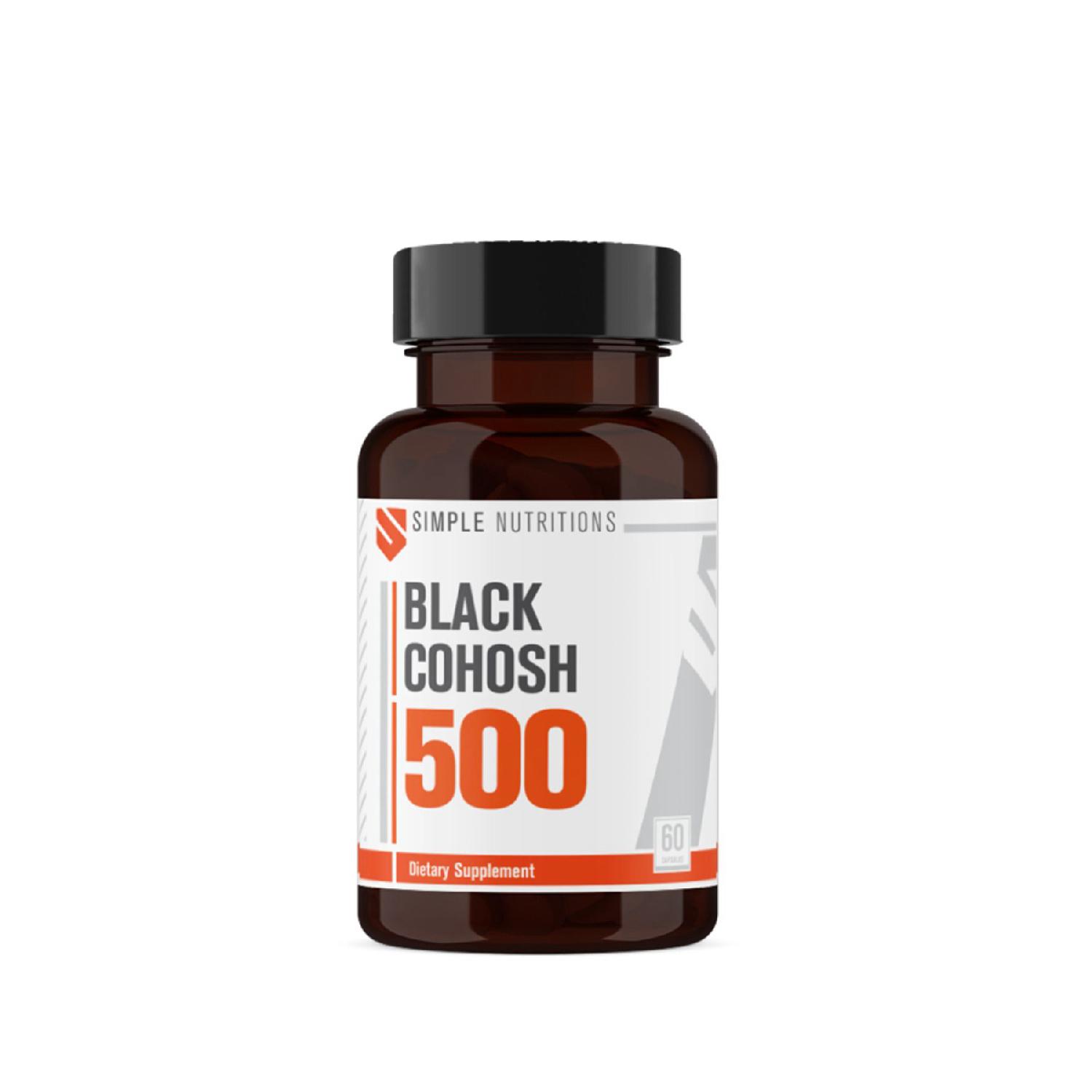 

Black Cohosh (simisifuga, Black Yilan Grass) 500 Mg 60 Capsules