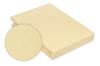 Prześcieradło frotte z gumką 210/220x190/200 premium pastelowo żółte
