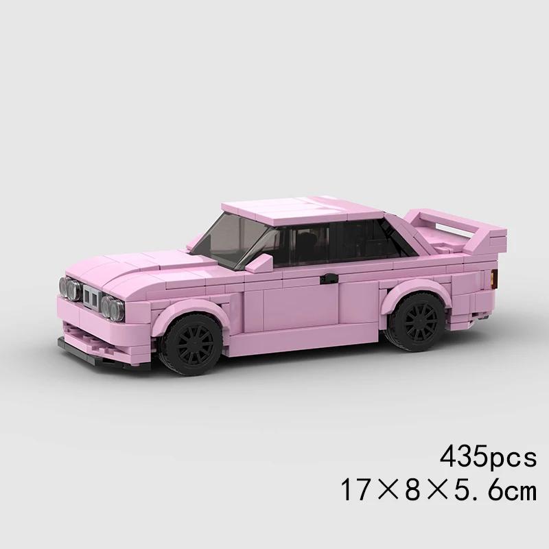 Speed Convertible MOC Car Super Race Technical Vehicle Model Building Block Racing Rally Sports Brick Christmas Gift Toy City