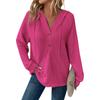 Harajuku Casual Loose Solid Color Sweatshirt Streetwear V-neck Hooded Long Sleeve Threaded Splicing Top For Women Pullovers