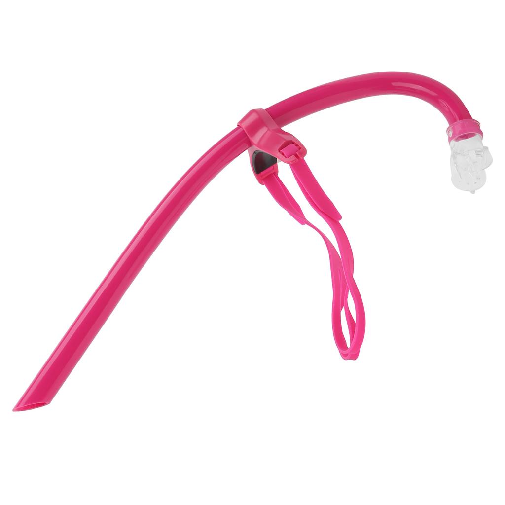 Přední plavecký šnorchl se silikonovým náustkem Swim Training Breath GearRed