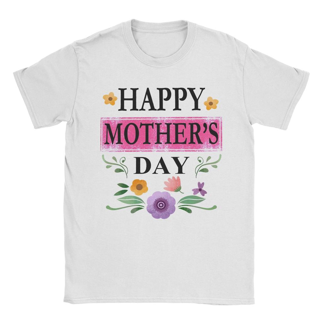 Happy Mothers Day Apparel Unisex Women T Shirts Cotton Tee Graphic Printed Tshirt Clothing
