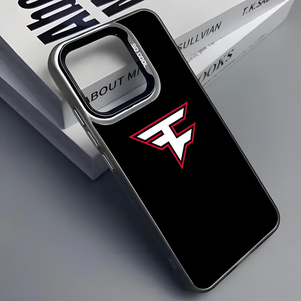 

Чехол для телефона G2 F-Faze Spirit C-CSGO Для iPhone 16 13 15 14 12 11 Pro Max Серый Черный Матовый Лазерный Металлик Аврора Funda iphone15