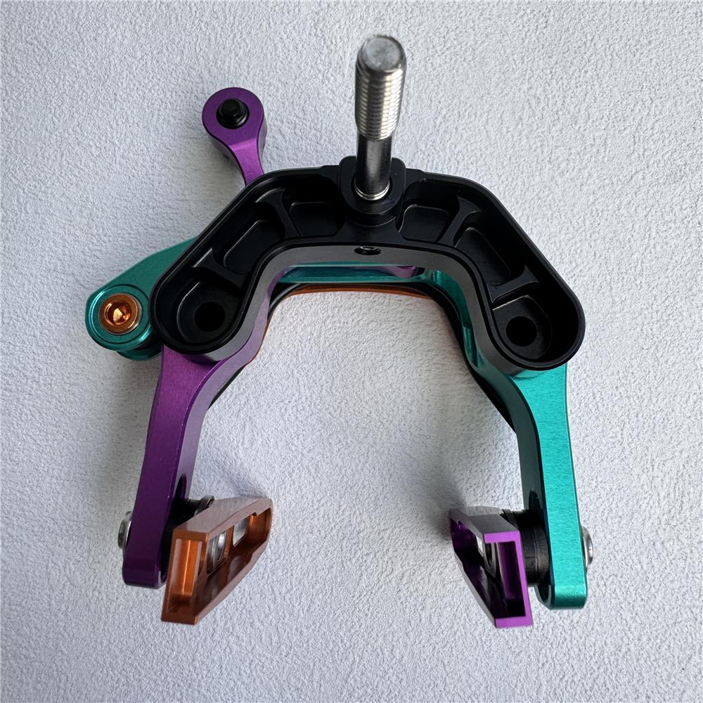 Folding Bike Brake Bicycle Brake V-Brake Caliper For Brompton Use Only 100g Ultra Light Weight