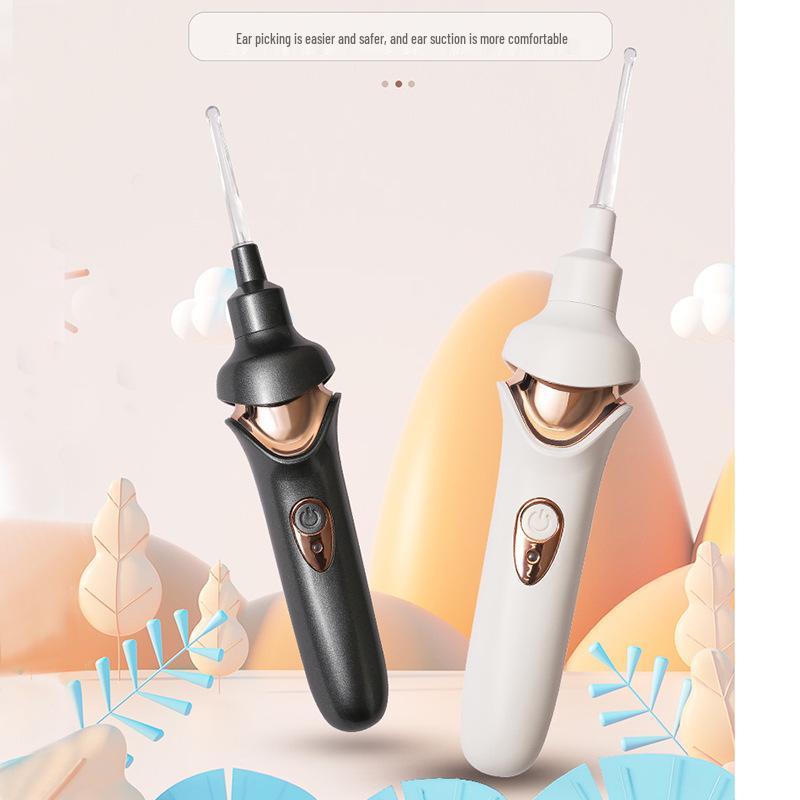 Luminous Portable Ear Cleaning Tool Set for Children - Rechargeable Electric Earwax Remover