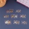 5Pairs Invisible Hidden Magnetic Metal Snaps Button Diy Accessories For Overcoat Handbag Garment Scrapbooking