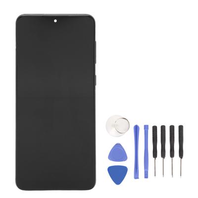 6.4 Inch LCD Display Digitizer Screen Replacement with Frame Repair Tool Kit Fingerprint Sensor for