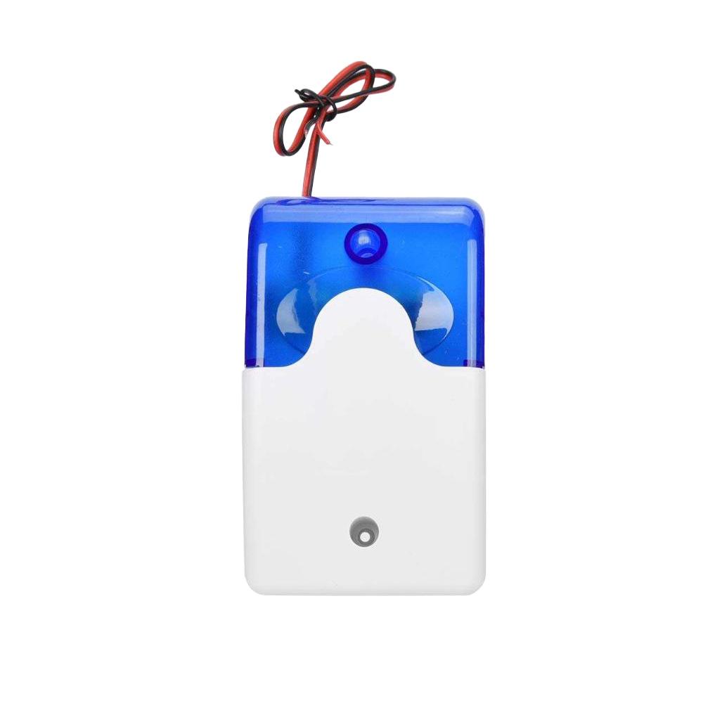 Sound and Light Alarm Siren Horn 12V/24V/220V - Anti-Theft Speaker