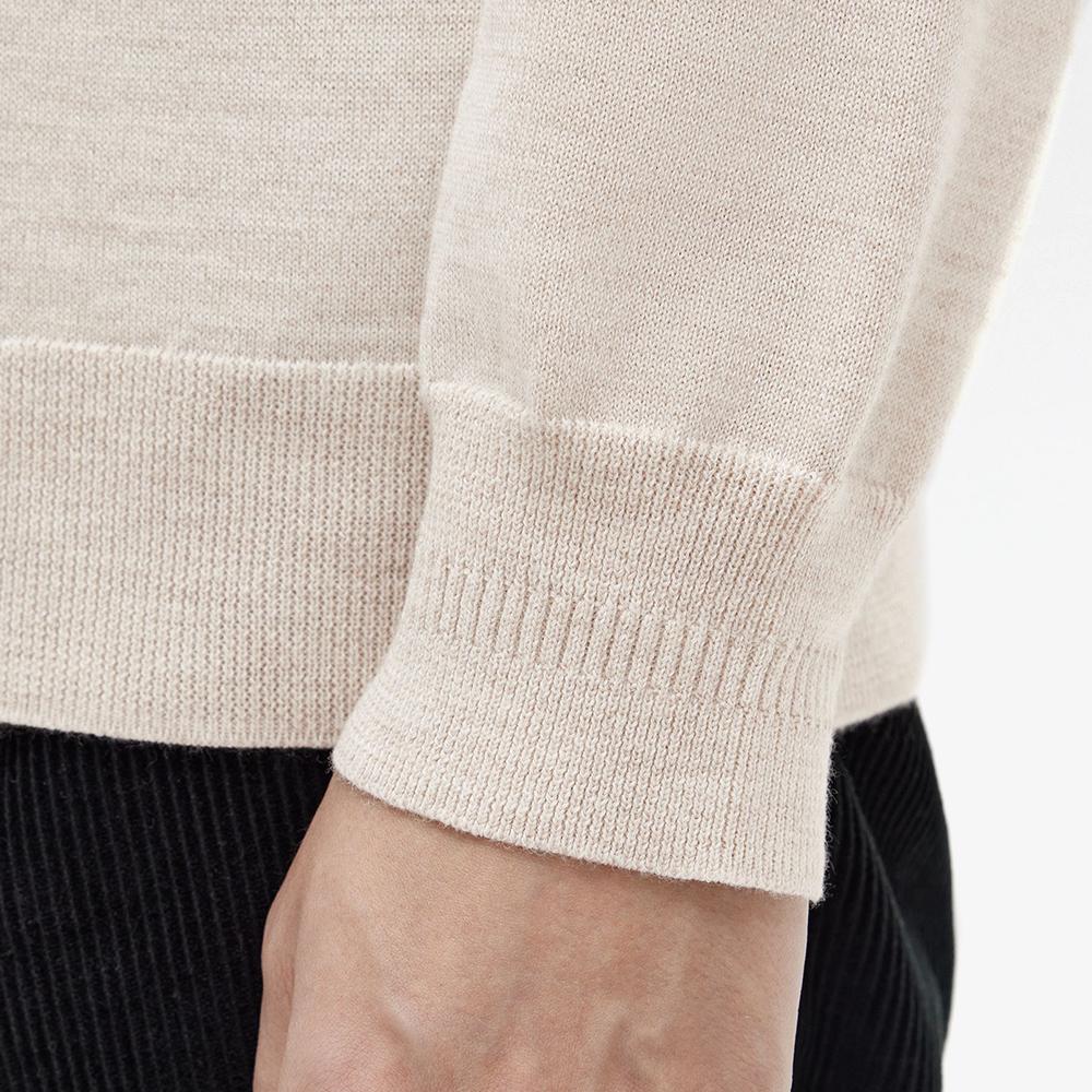 Fred Perry [Sharp] Long Sleeve Classic Knit Shirt (X23) Afpm2434535-X23