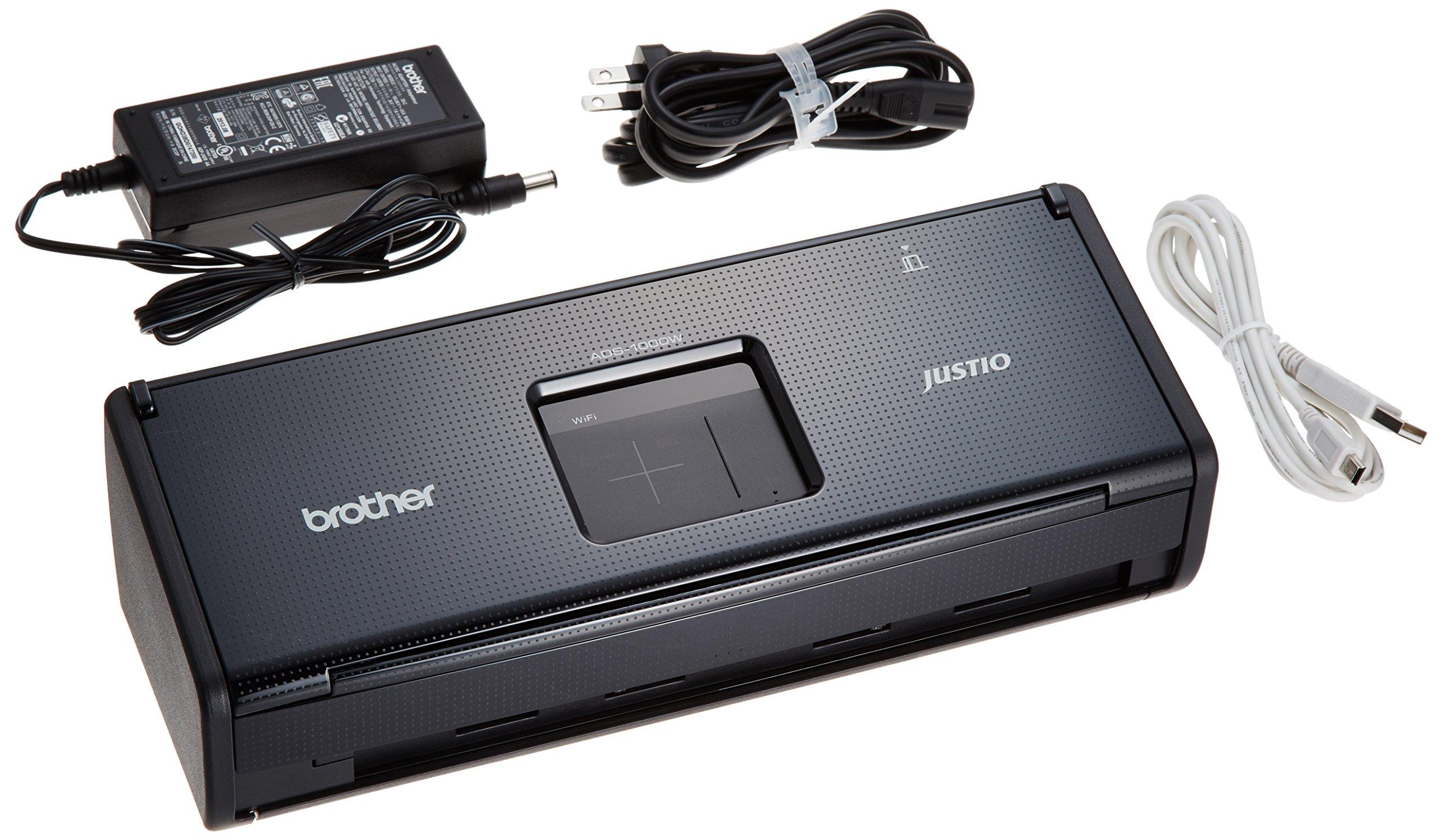 

BROTHER Документ-сканер JUSTIO Портативный Тип ADS-1000W